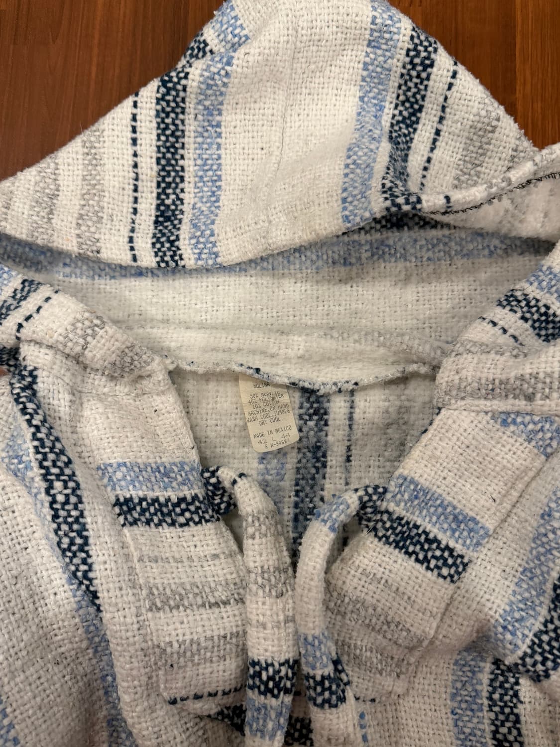 90s Mexican baja hoodie 빈티지 멕시칸 바하 후드 상품이미지7