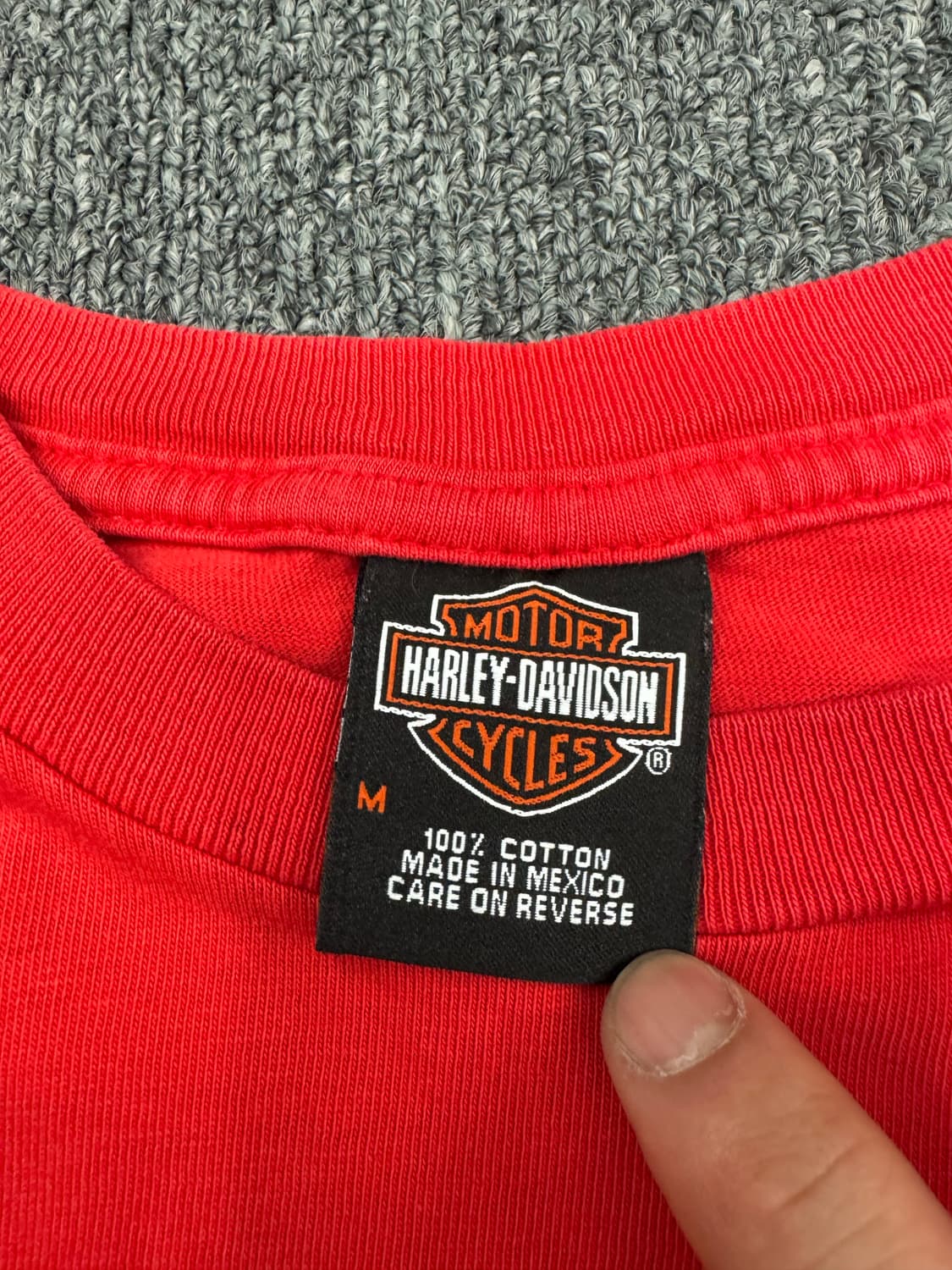 M)할리데이비슨 빈티지 프린팅 Kentucky 반팔 상품이미지3