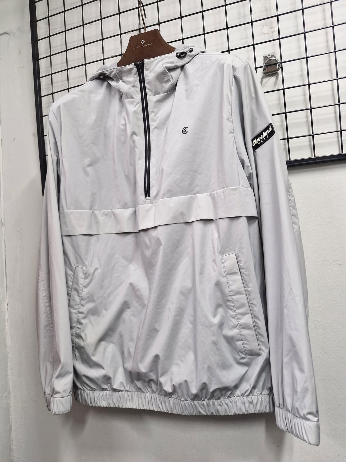 100L 클리블랜드 골프 후드 바람막이 자켓. 상품이미지3