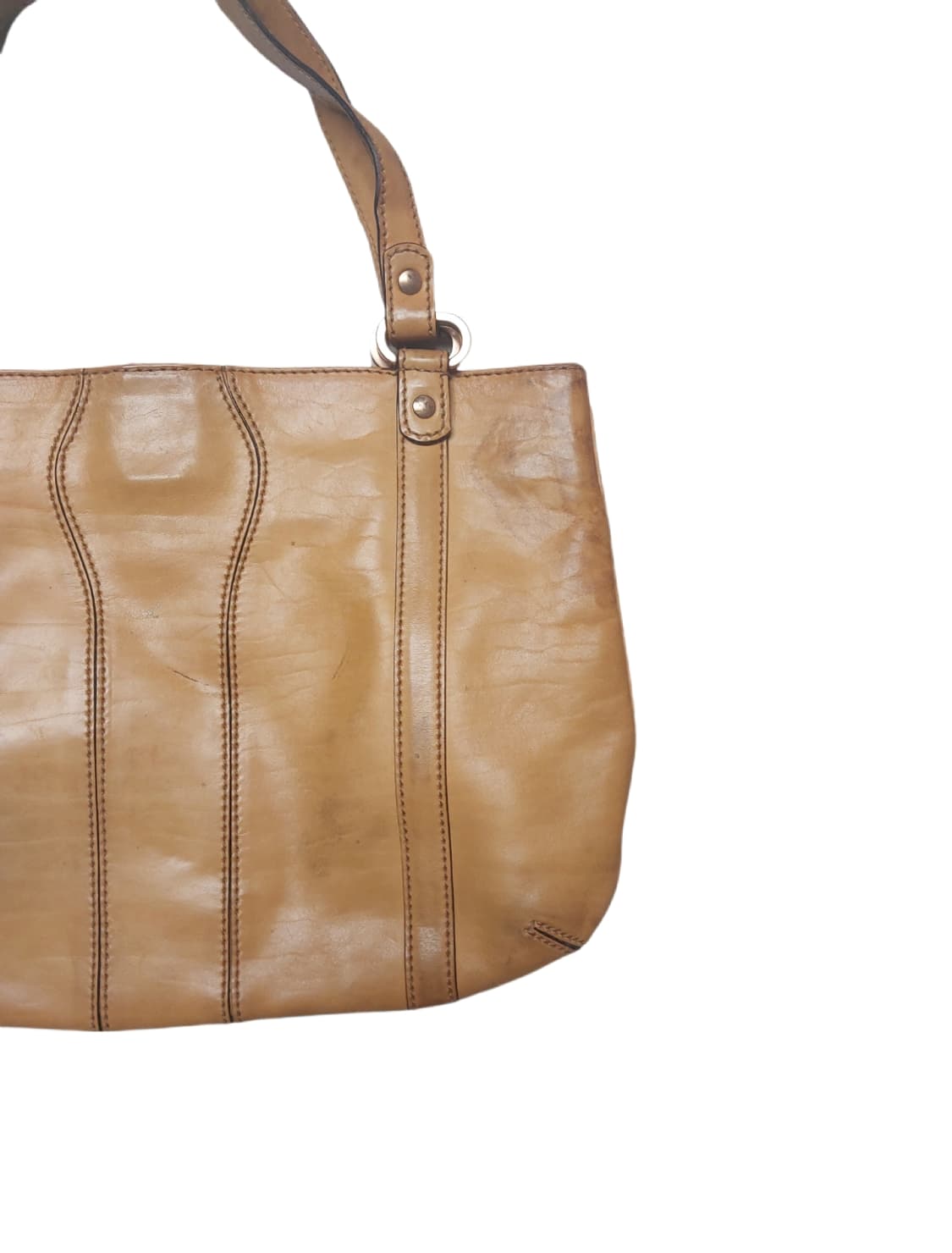 구찌 빈티지 레더 숄더 호보백 (정품) 상품이미지7