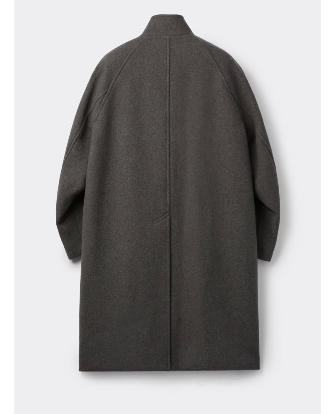 커스텀멜로우 WoolHighneck Coat 코트 브라운 상품이미지4