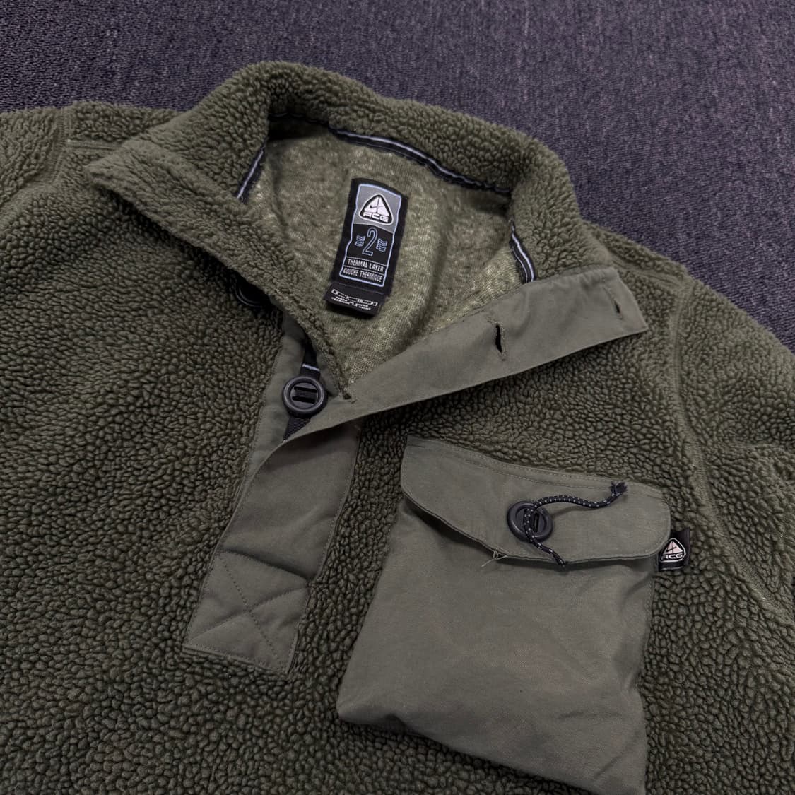 나이키ACG 00s 플리스 테크 하프 집업  상품이미지7