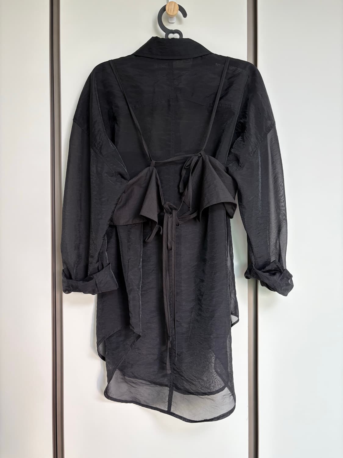 더일마 시스루 셔츠 상품이미지4