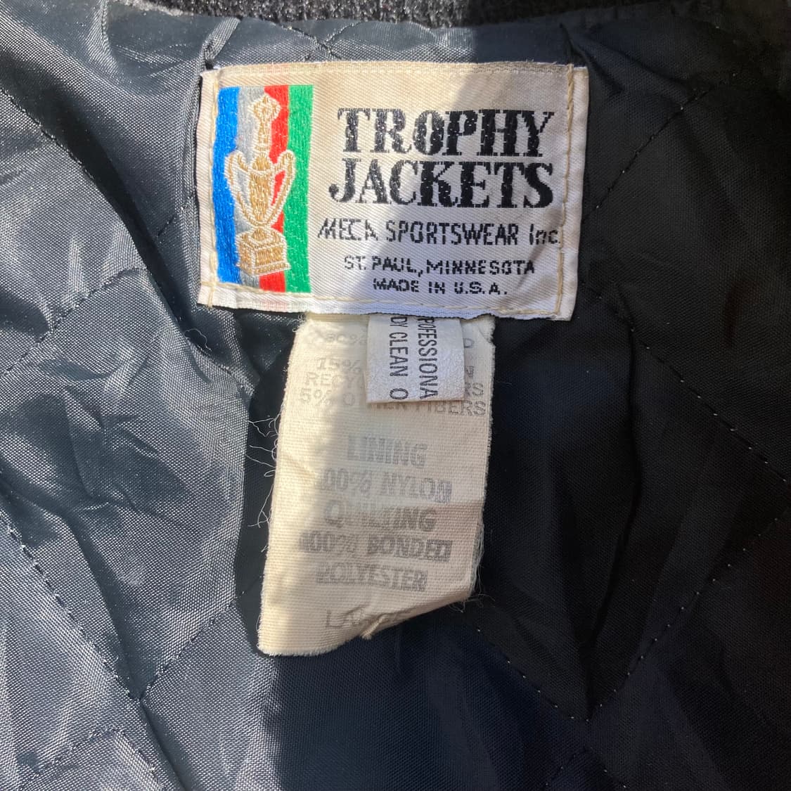 80‘s usa vidalia 레터맨 자켓 바시티 자켓 상품이미지8