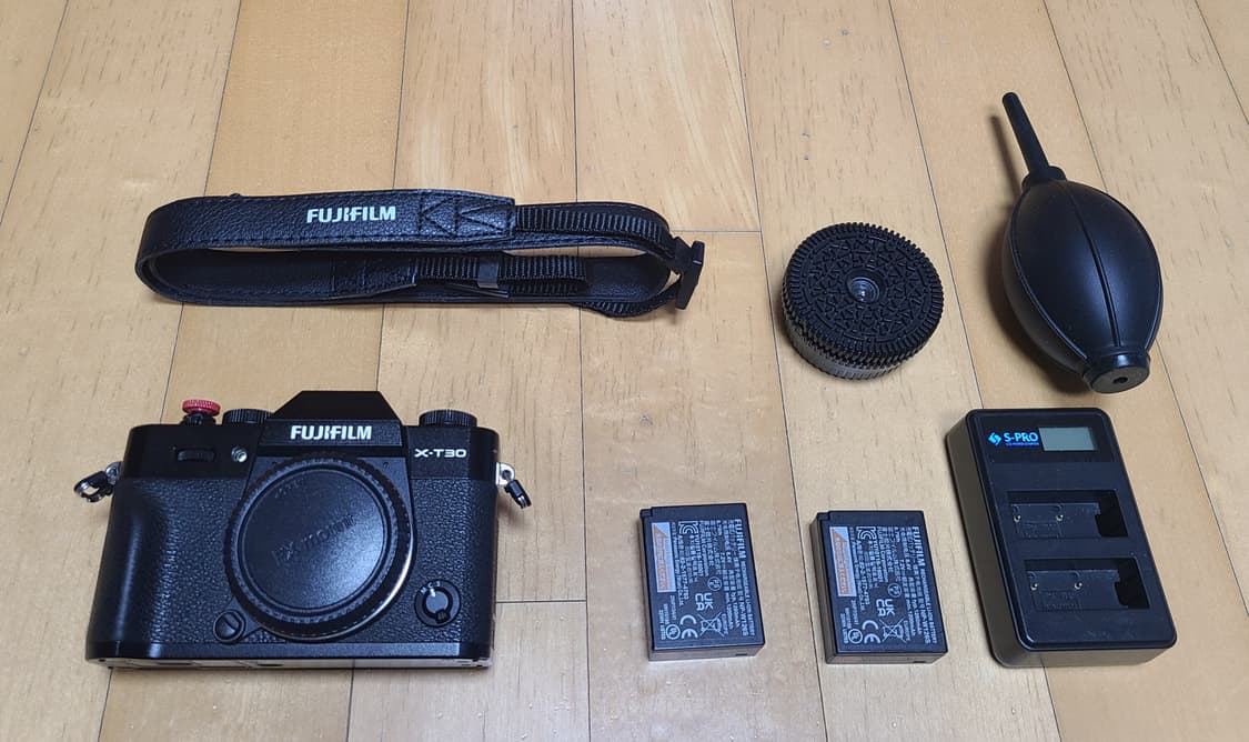 후지필름 X-T30ii + 오레오 렌즈 정품배터리 2개 등 상품이미지1