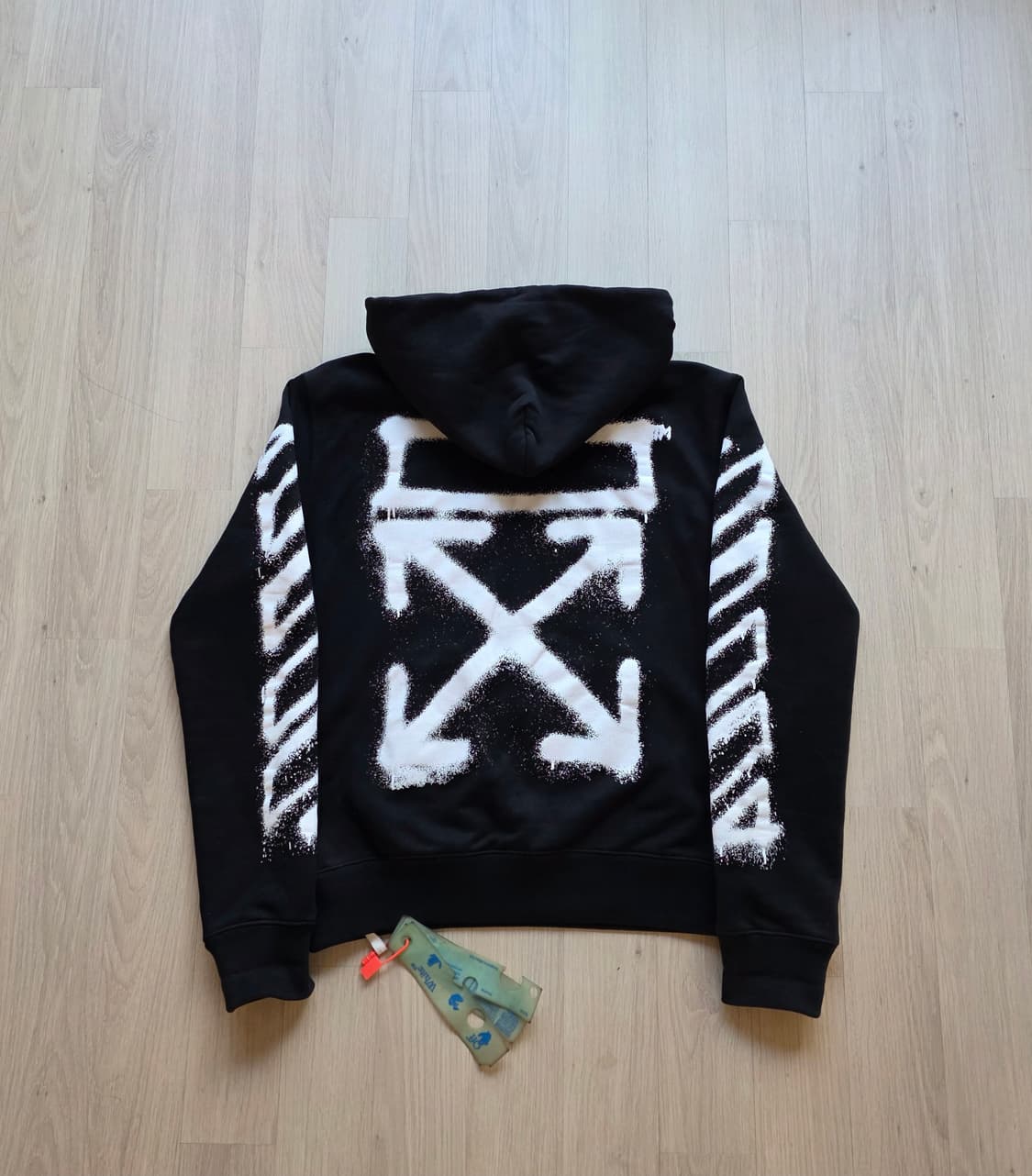 [새상품급,s]오프화이트 그래피티 후드티 상품이미지1