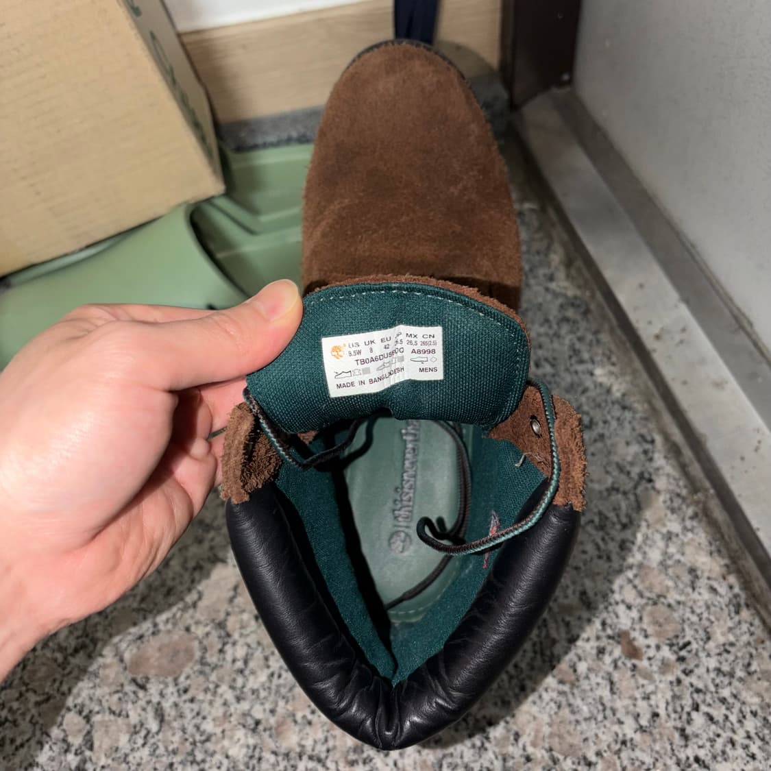 디스이즈네버댓 디네댓 팀버랜드 6인치 265 상품이미지9