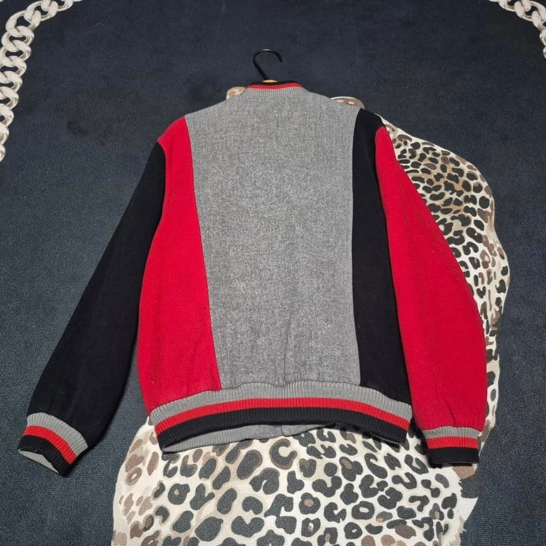 90's 나이키 삼나스포츠 에어조던 울 바시티 자켓 L 상품이미지5