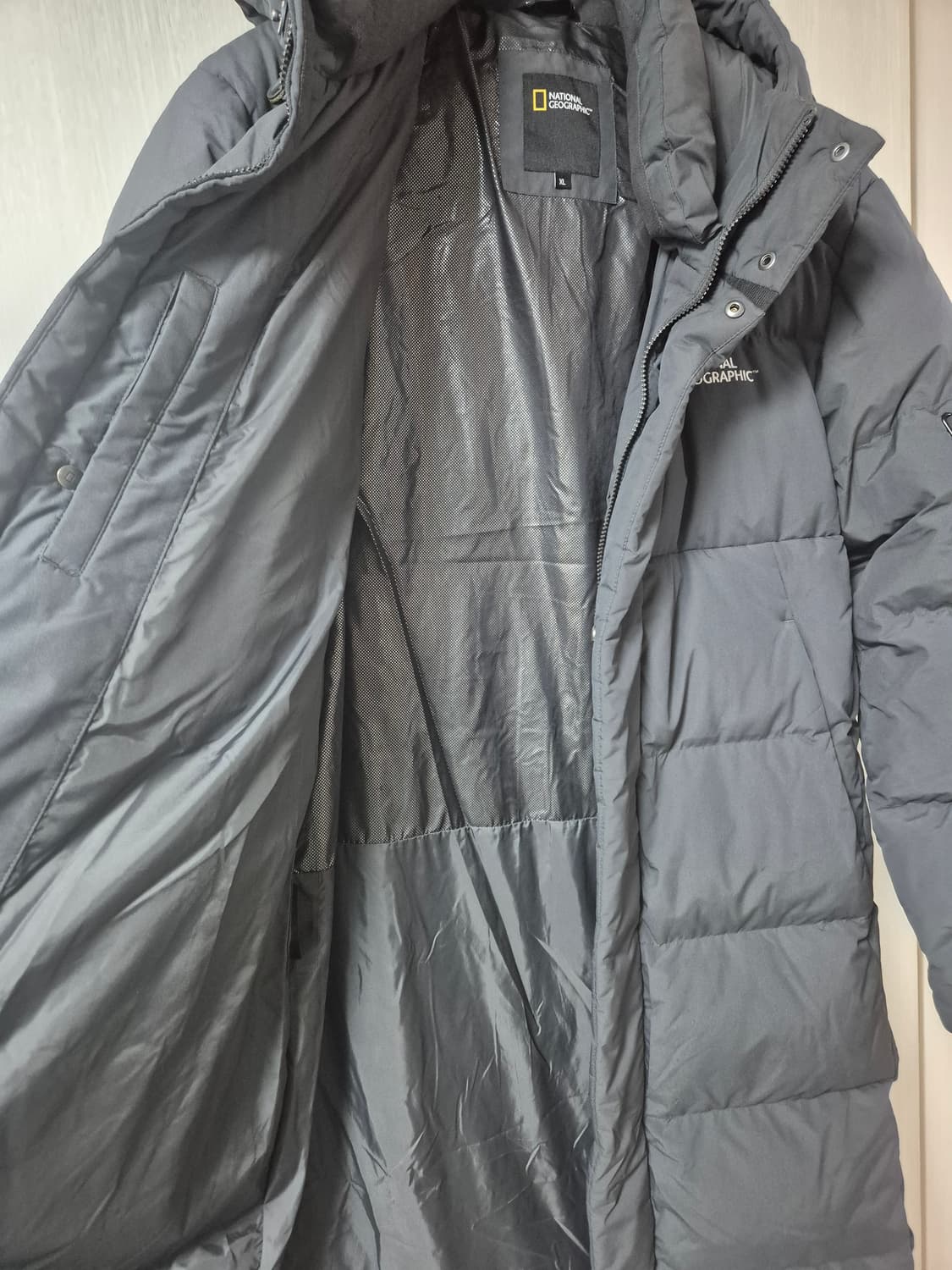 내셔널지오그래픽 카이만 3 구스 다운 벤치 롱패딩 점퍼 XL 상품이미지6