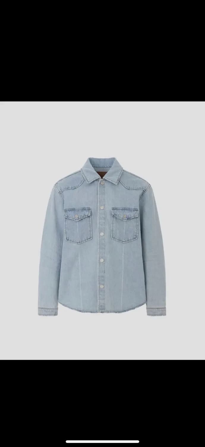 렉토 24S/S 시즌 RC 시그니처 데님 셔츠 상품이미지5