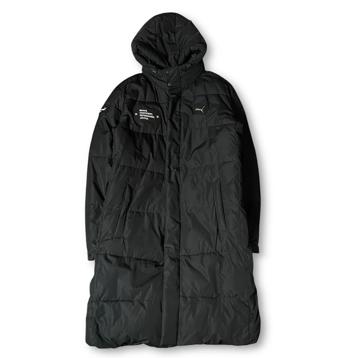 푸마 블랙 롱패딩 180 상품이미지1