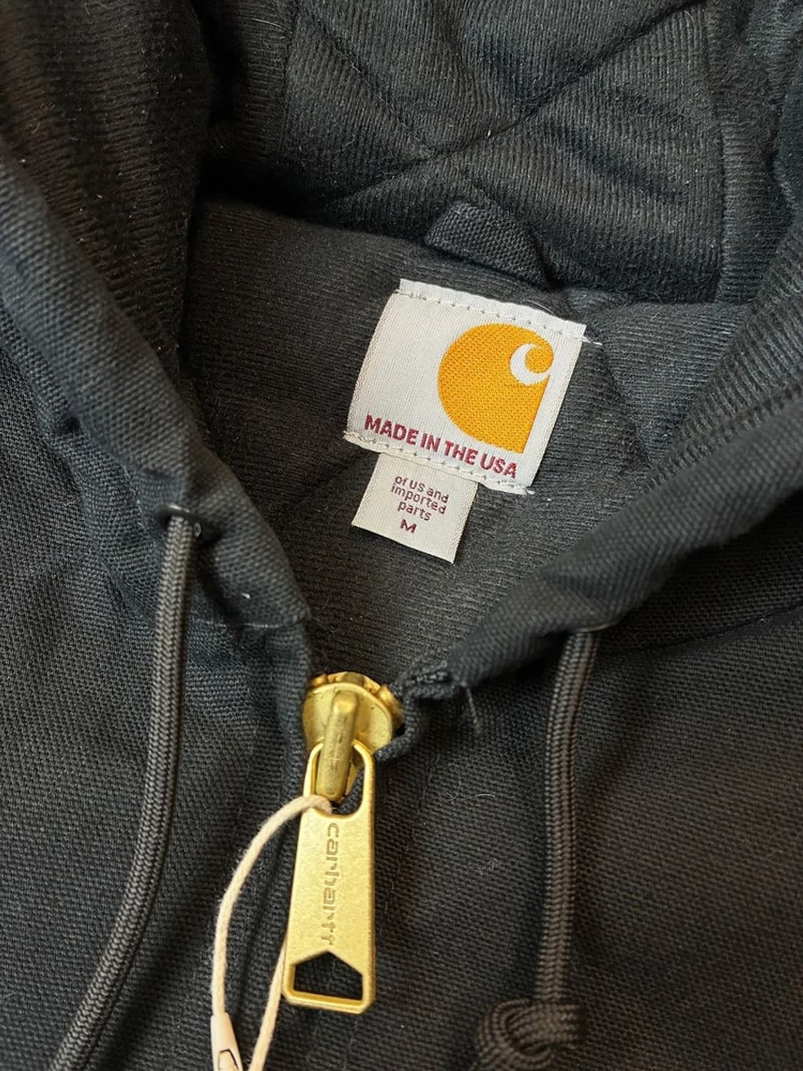 칼하트 USA 액티브 콜드 워크웨어 누빔 후디 자켓 PN6228    상품이미지8