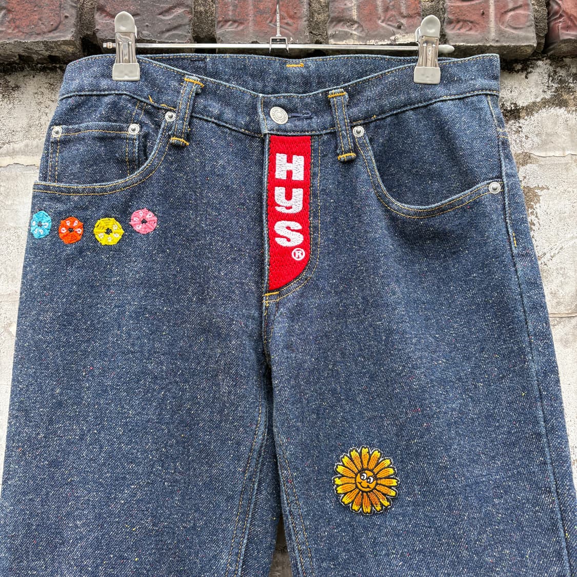 Hysteric Glamour 히스테릭글래머 패치 부츠컷 데님 팬츠 상품이미지3