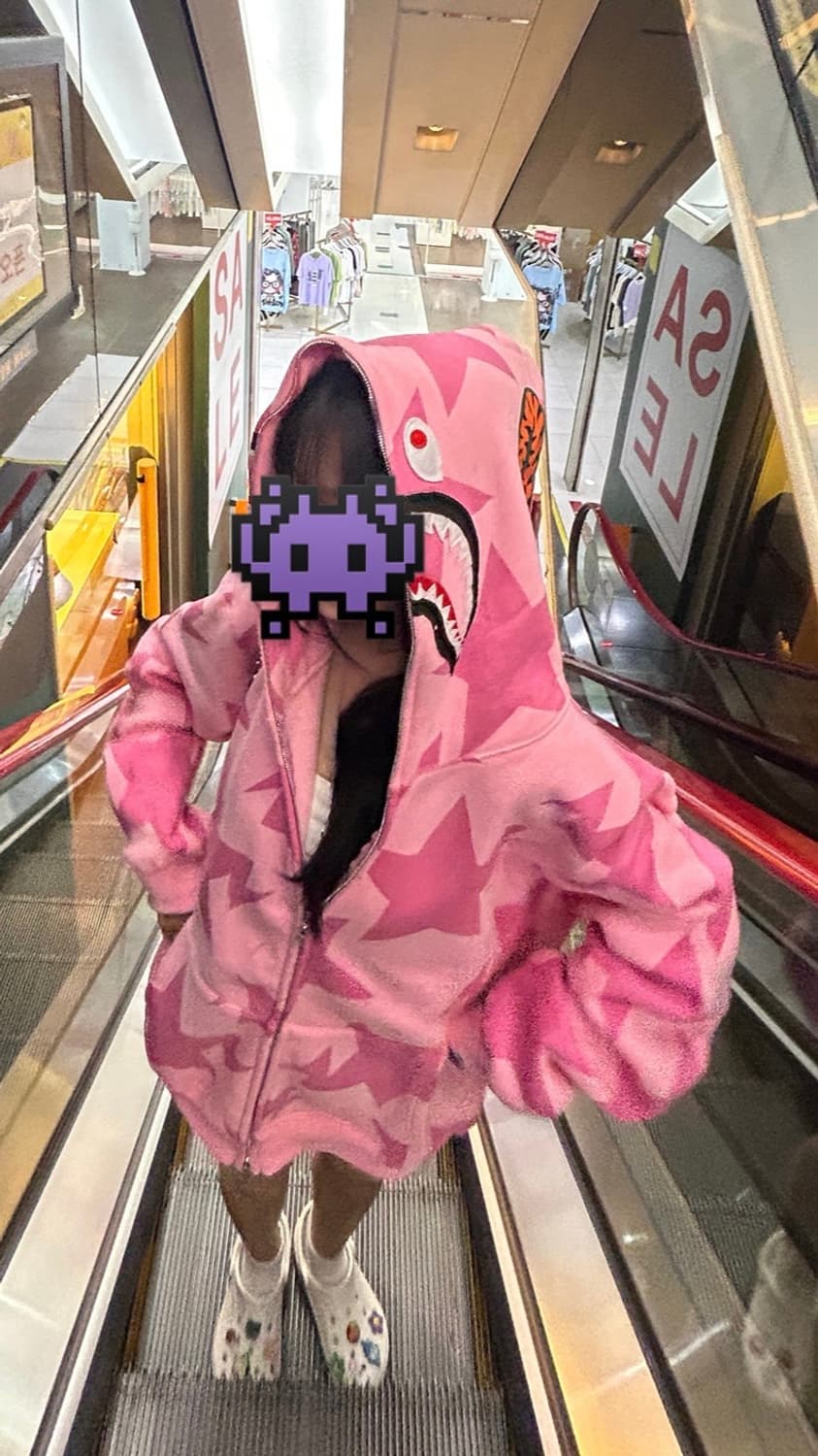 베이프 후드집업 XXL 상품이미지1