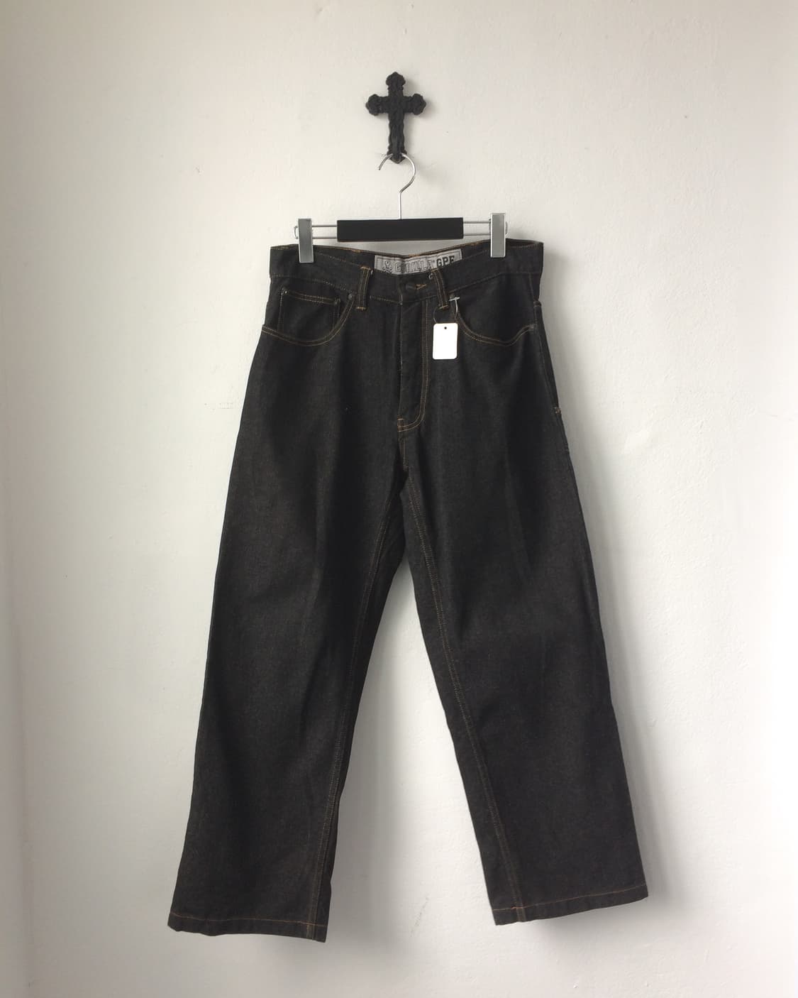 Back pocket point denim pants 상품이미지2