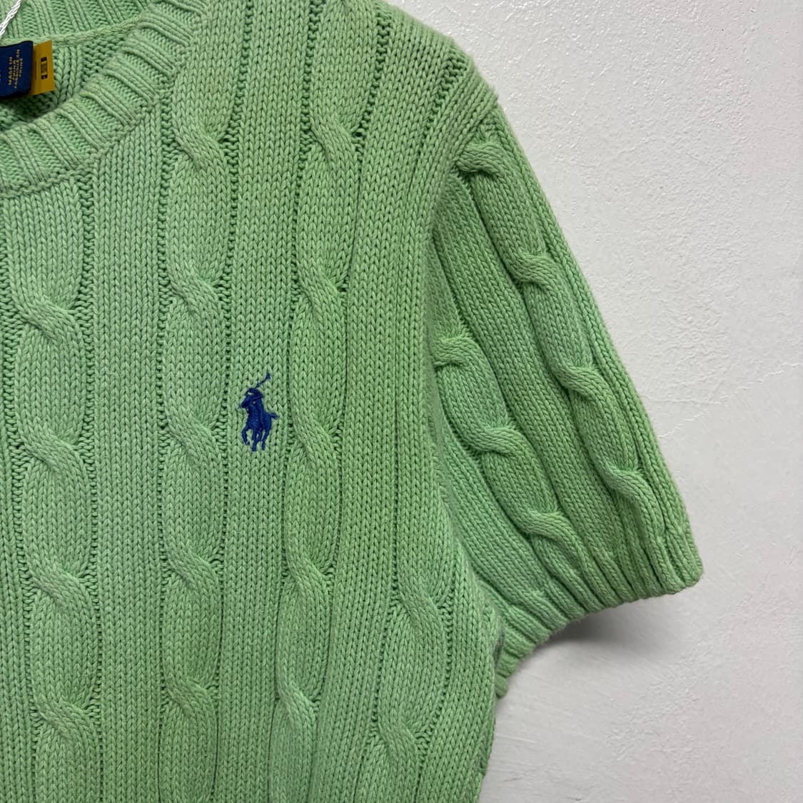 폴로 랄프로렌 케이블 반팔 니트 2 상품이미지4