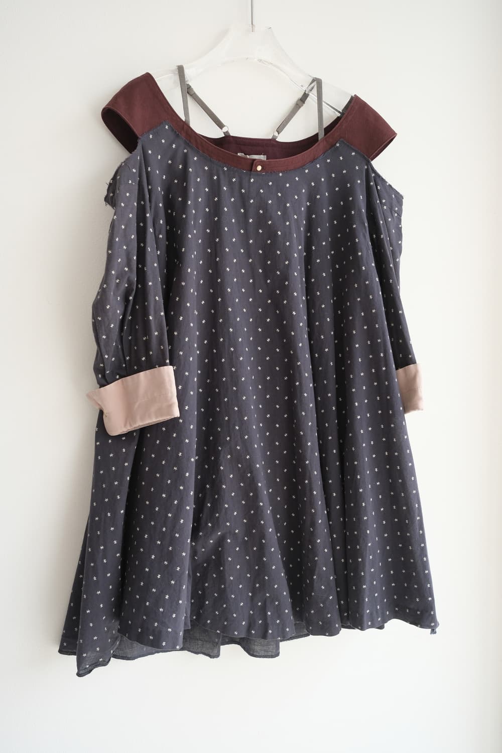 Baby doll silk cuff dress 상품이미지7