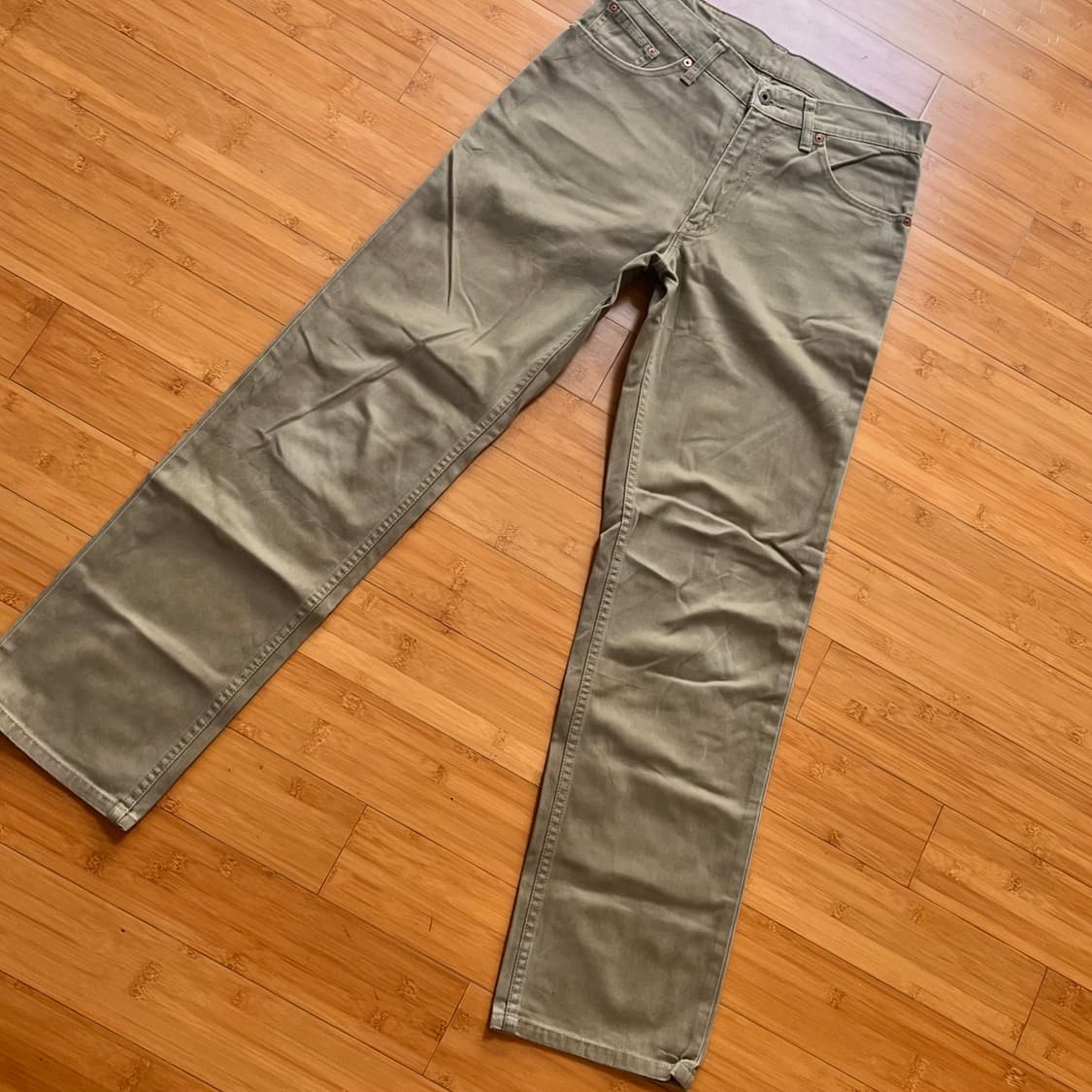 리바이스 502 베이지진 데님팬츠 31 - 33 상품이미지2