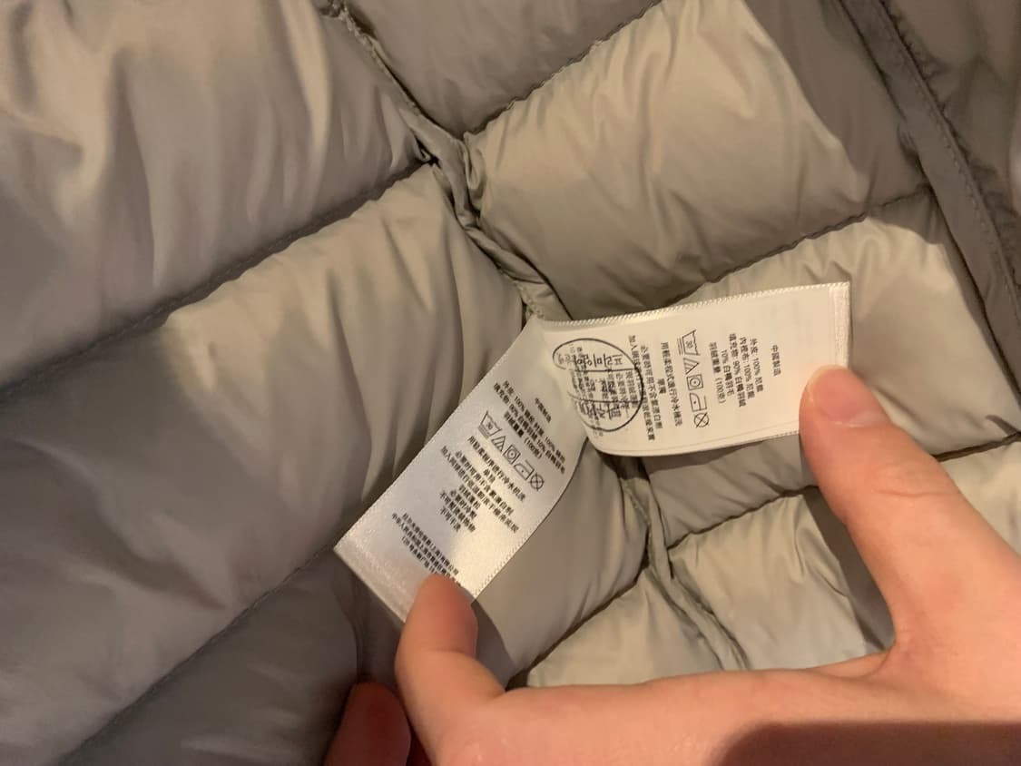 폴로 경량패딩 그레이 (매장정품) 병행x 상품이미지6