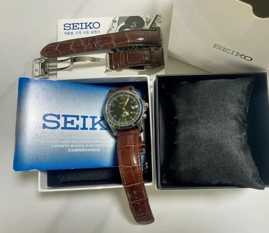 세이코 알피니스트 spb121 녹판 상품이미지7