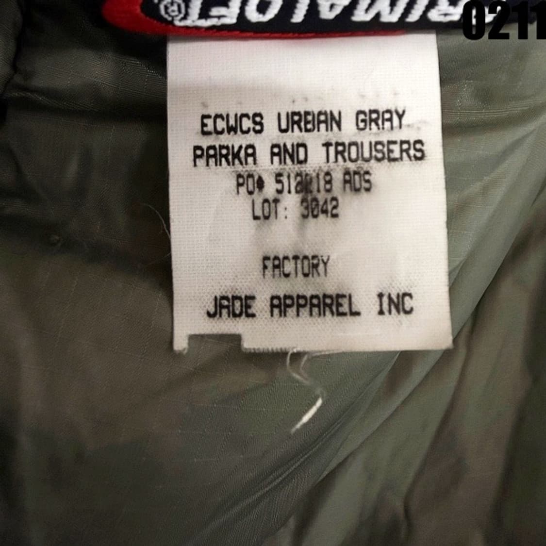 미군 프리마로프트 익스트림 자켓 XS 2011  상품이미지10