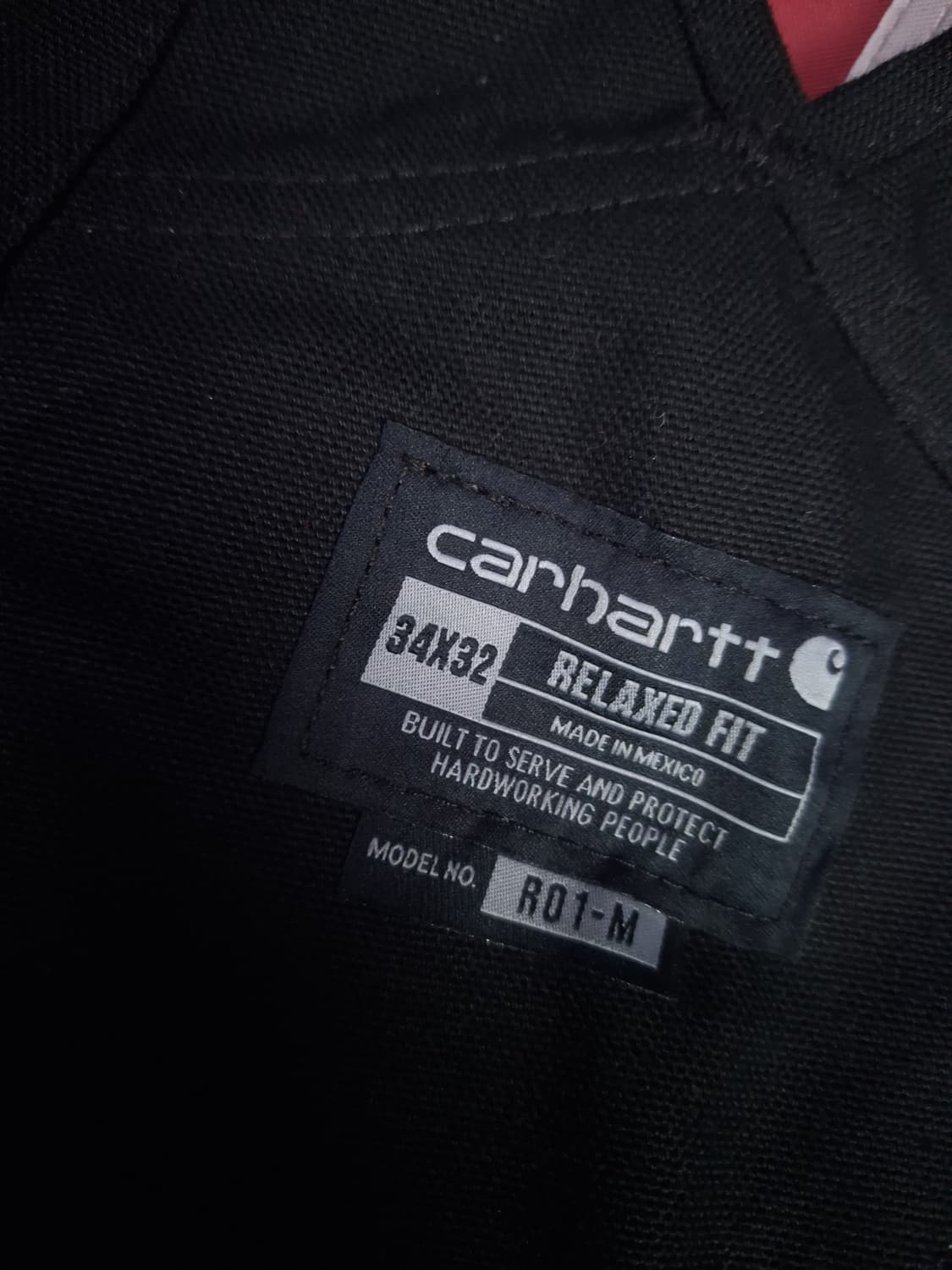 새제품 오리지날 칼하트 블랙 오버롤 상품이미지3