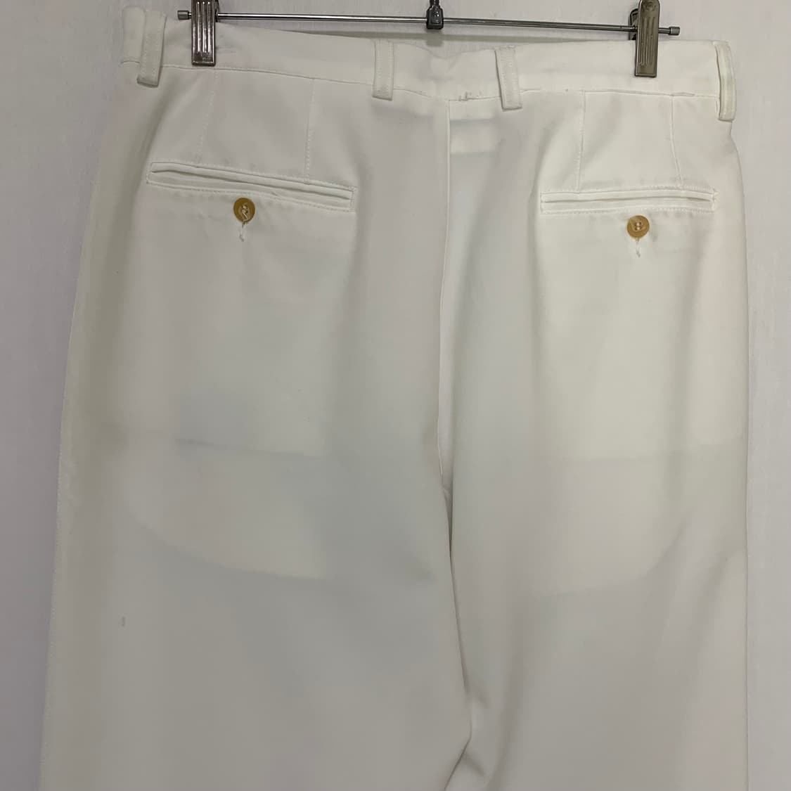 알마니 아르마니 진 화이트 슬랙스 팬츠 정장바지 33인치 상품이미지6