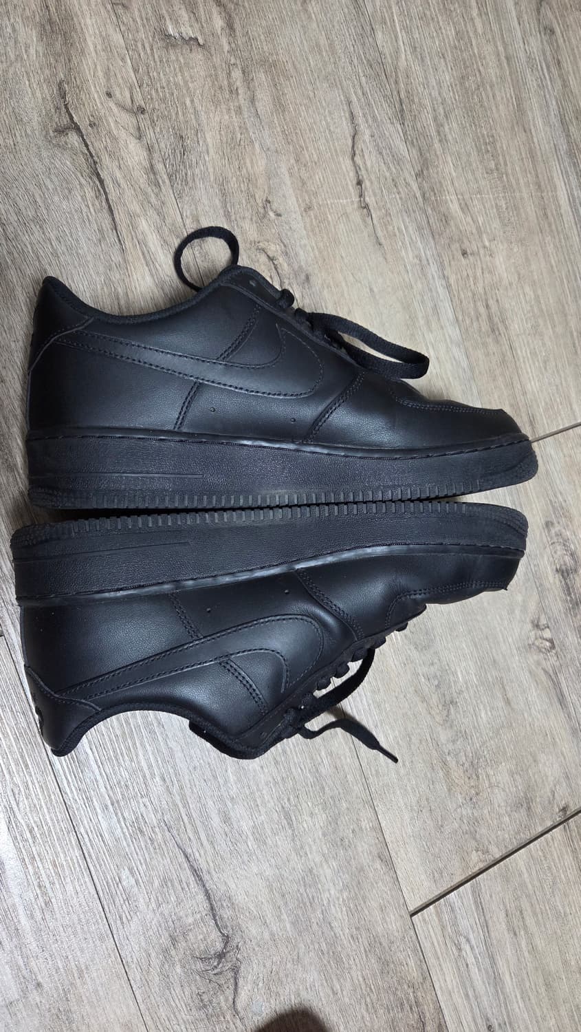 280) 나이키 에어포스 1 로우 트리플블랙 상품이미지7