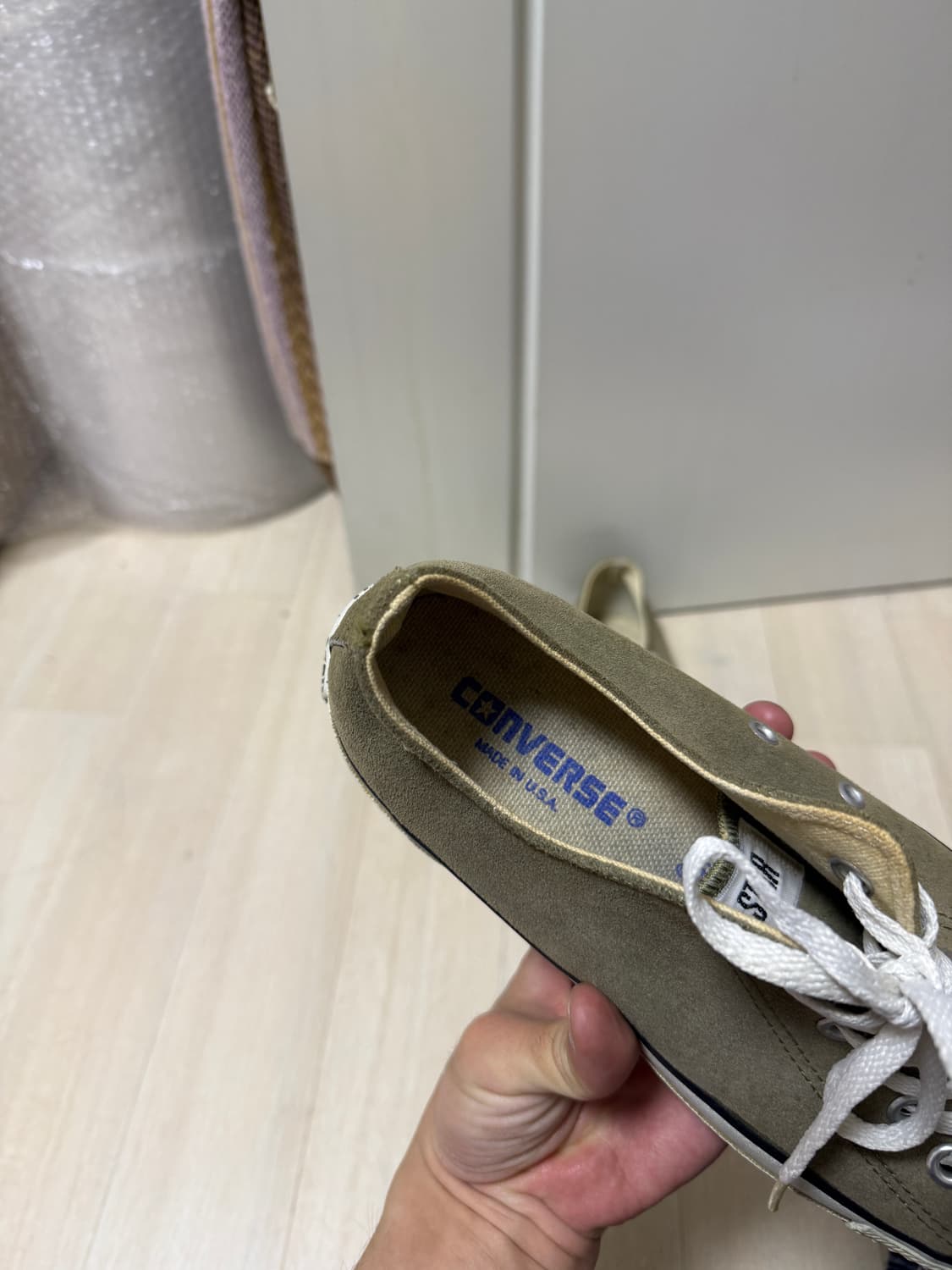 빈티지 컨버스 90s Made in USA 스웨이드 265 상품이미지2