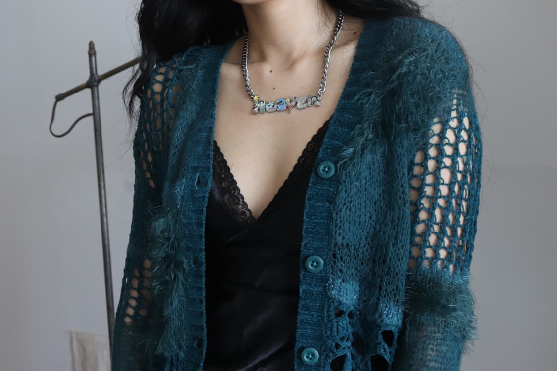 [Hysteric Glamour] Spider Web Cardigan 상품이미지3