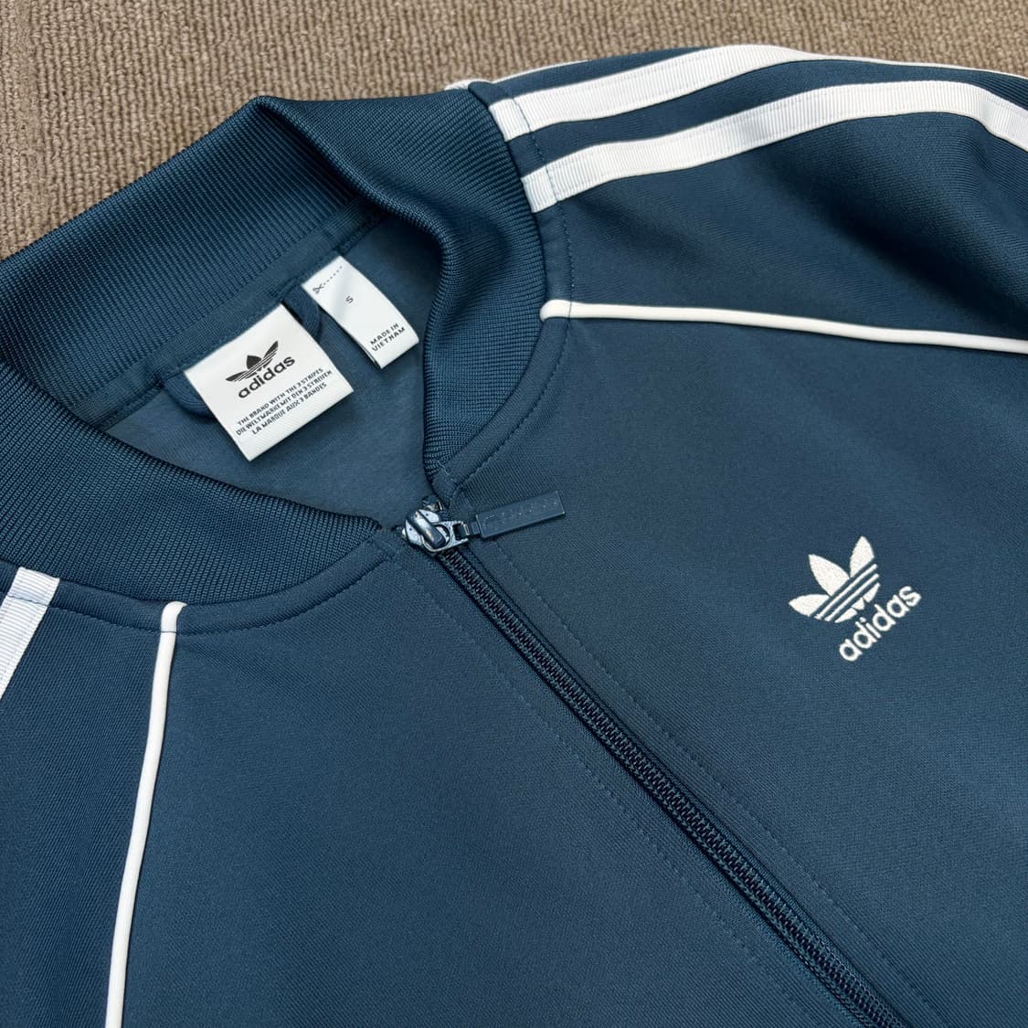 adidas 아디다스 오리지널 우먼스 슈퍼스타 트랙 져지 셋업 s 상품이미지2