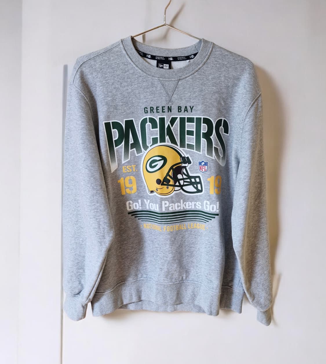 뉴에라 NFL 그린베이 패커스 맨투맨 티셔츠 L 상품이미지1