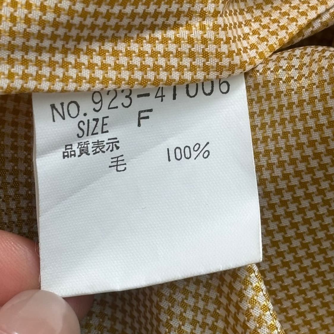 HARRIS TWEED 100% 울 블레이져 블루 100 상품이미지7