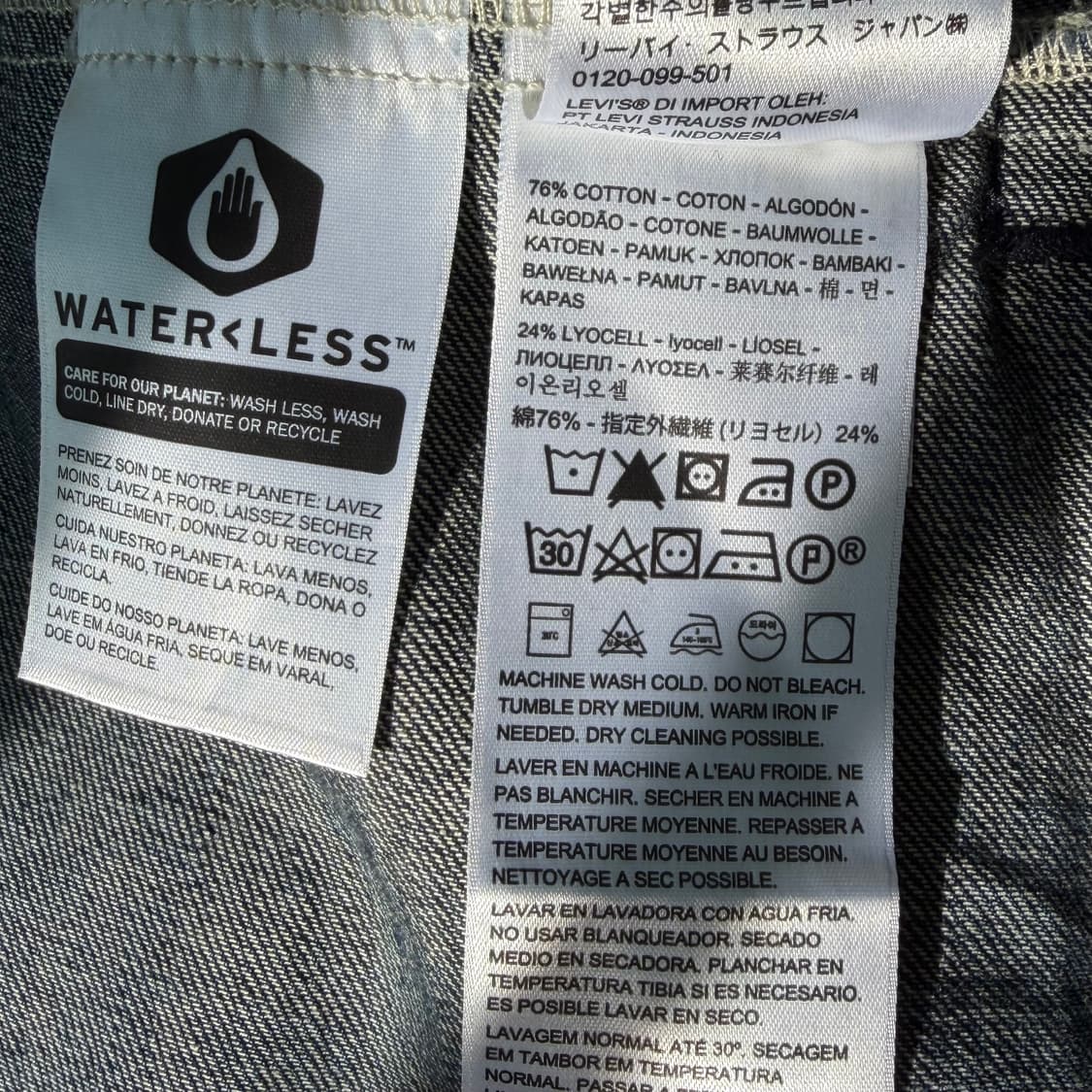 리바이스 타입3 데님 트러커 자켓 상품이미지6