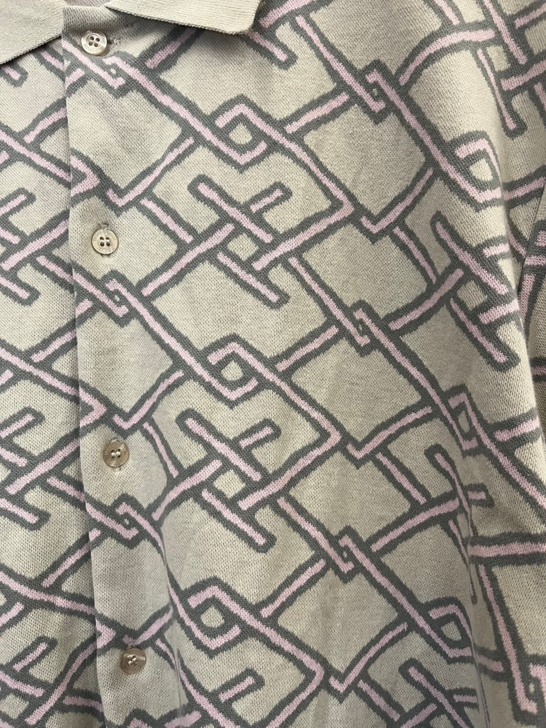 디스이즈네버댓 자카드 반팔 카라티 #csz789 상품이미지3