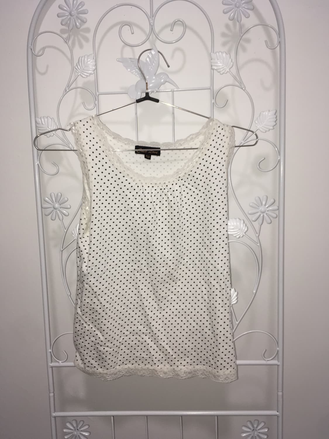 jpn vintage ivory dot sleeveless 상품이미지4