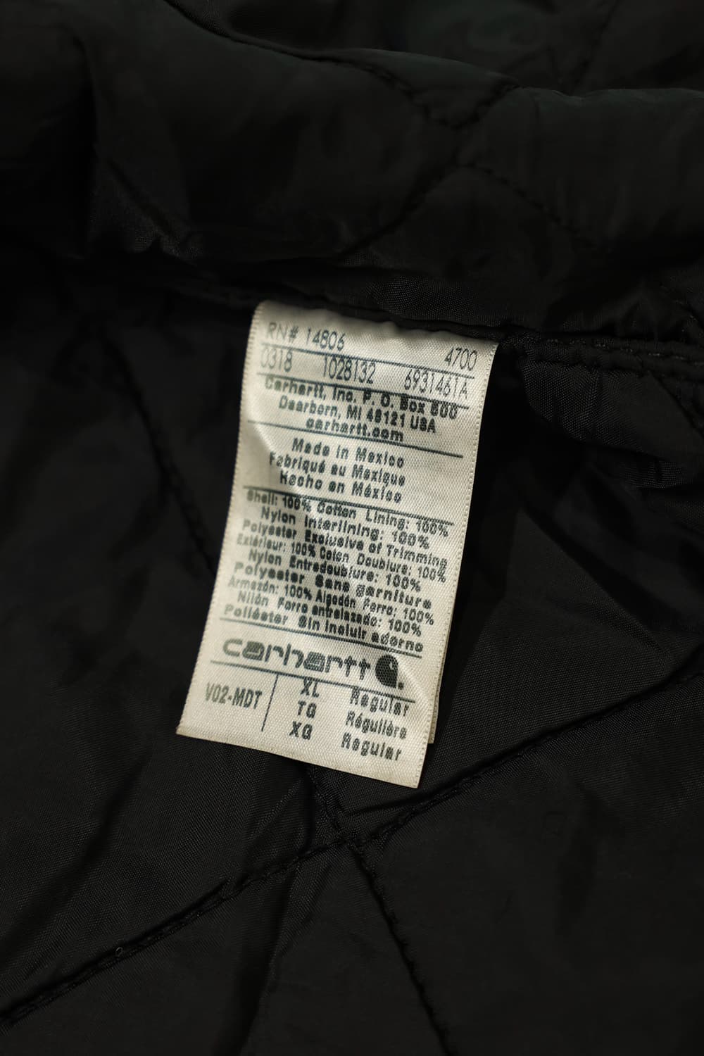 빈티지 칼하트 페이딩 워크 베스트 판매 상품이미지9