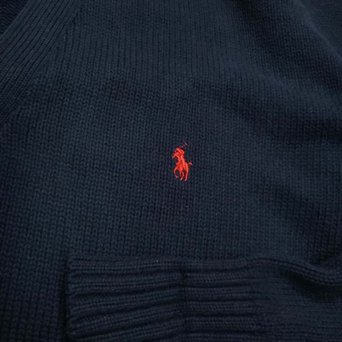 폴로 랄프로렌 코튼 가디건 m 네이비 상품이미지3