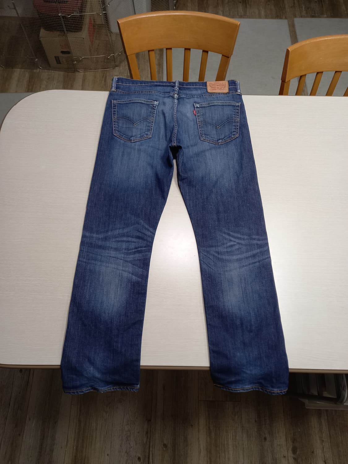 35 리바이스513 워싱 스판 일자진 35-255 상품이미지2