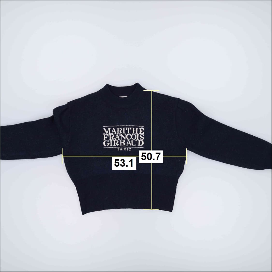 OS 마리떼 여성 크롭 니트 스웨터 0204M 상품이미지5