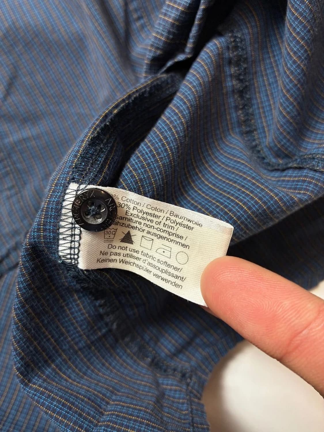 아크테릭스 ARC'TERYX 테크 릿지라인 반팔 체크 셔츠 PN8586 상품이미지5