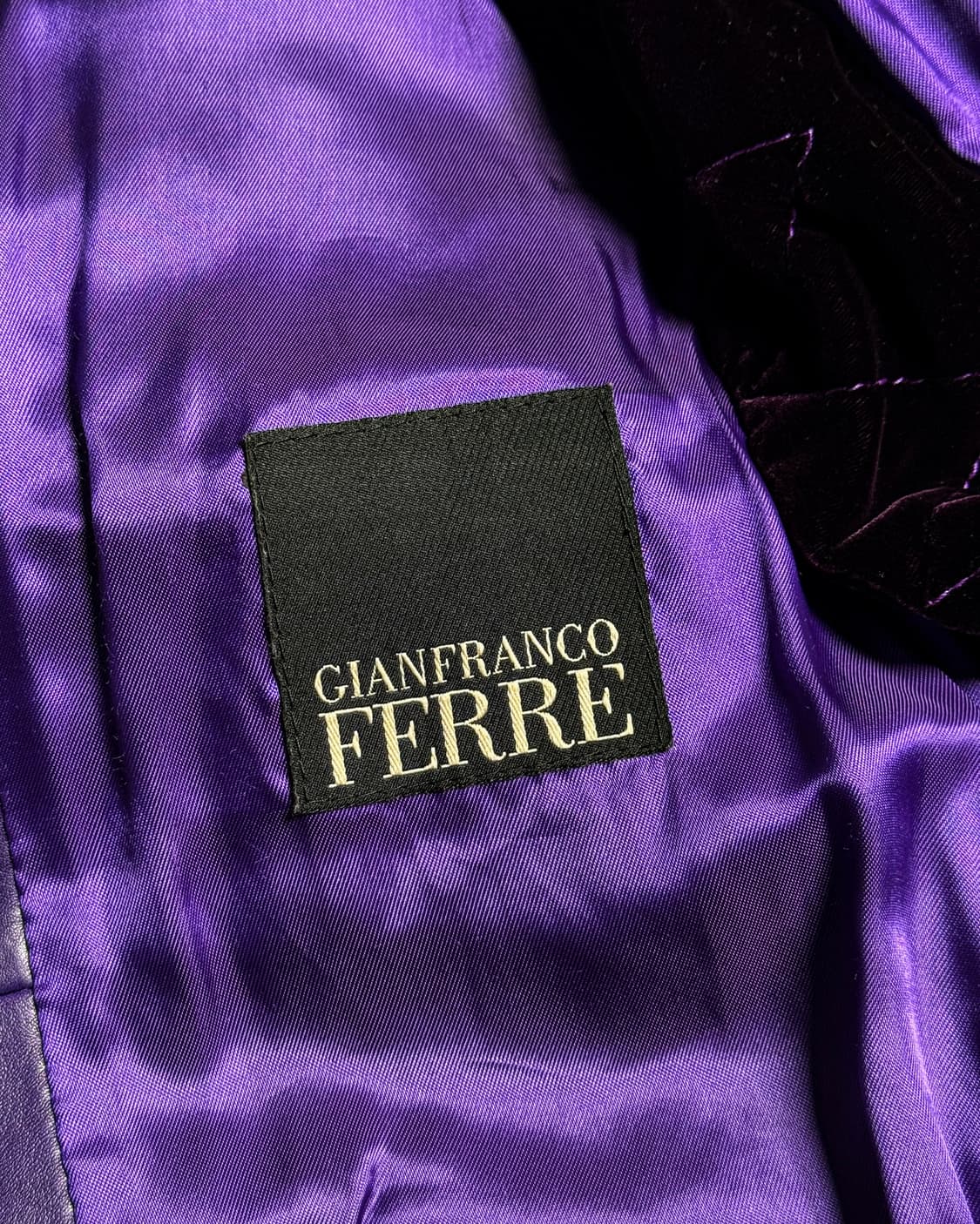 GIANFRANCO FERRE 2002 F/W-Leather jacket 상품이미지8