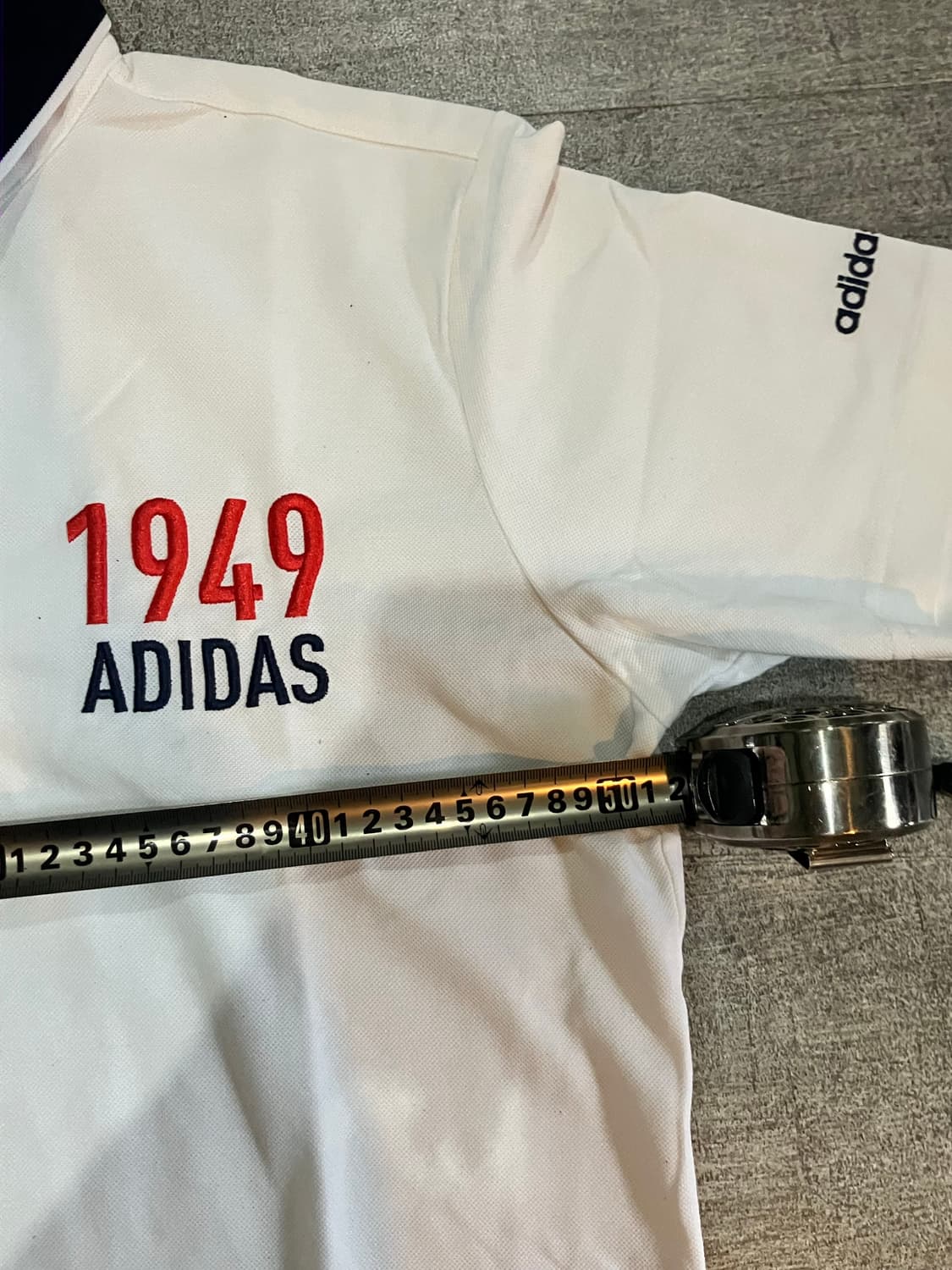 Adidas 아디다스 핀터깔 올드스쿨스트릿 1949 배색 반팔카라티셔츠 상품이미지2