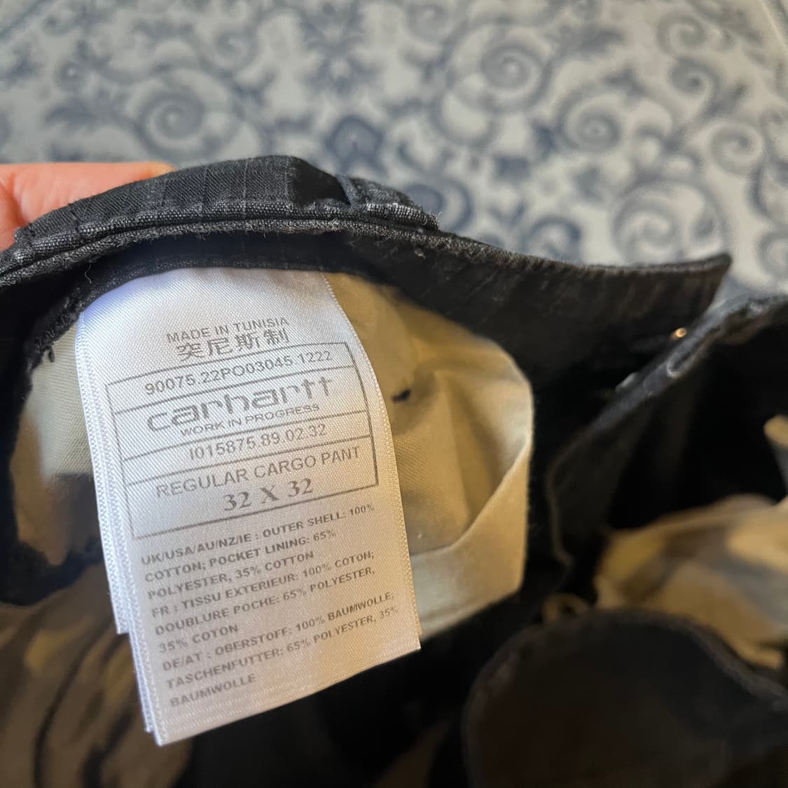 32X32 칼하트WIP 카고 팬츠/W2354 상품이미지4