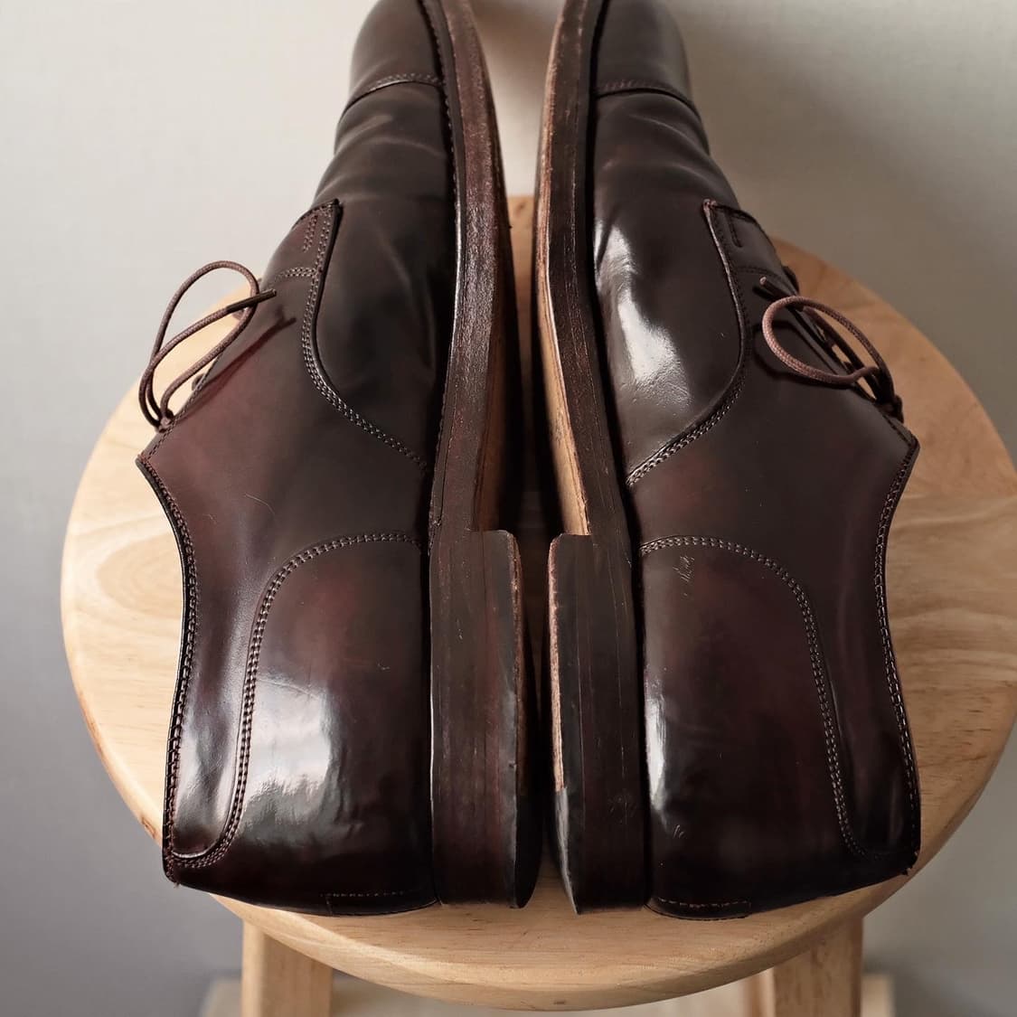 알든 2160 코도반 스트레이트팁 더비 10.5 버건디 상품이미지6