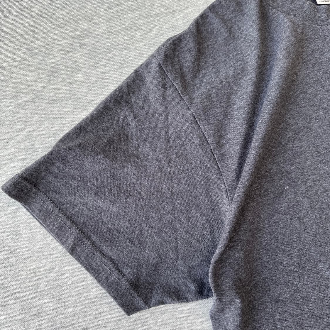 90's 빈티지 PRO CLUB 컴포트 라지그레이 반팔 티셔츠 L 상품이미지4