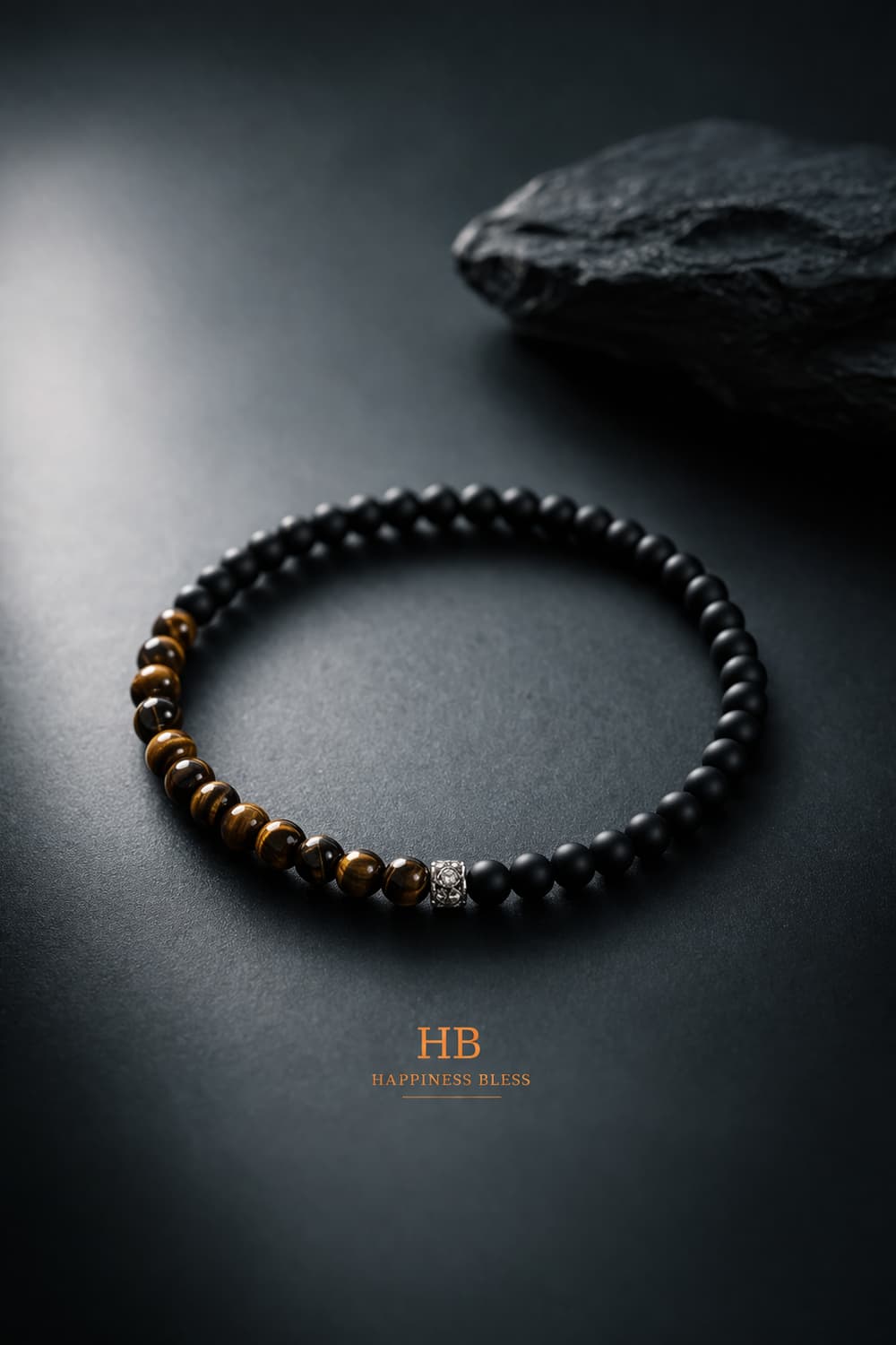 4mm 오닉스 & 호안석 팔찌 | 3 Designs 상품이미지3