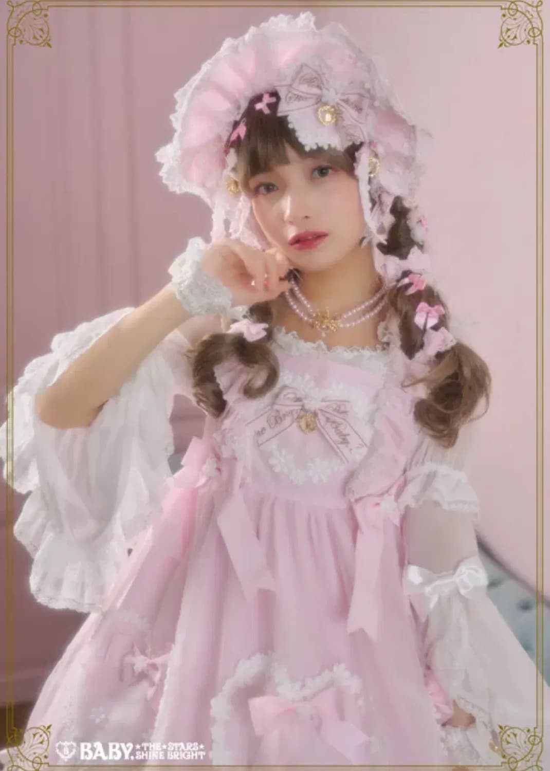 베이비더스타샤인 브라이트 보닛 로리타 상품이미지2