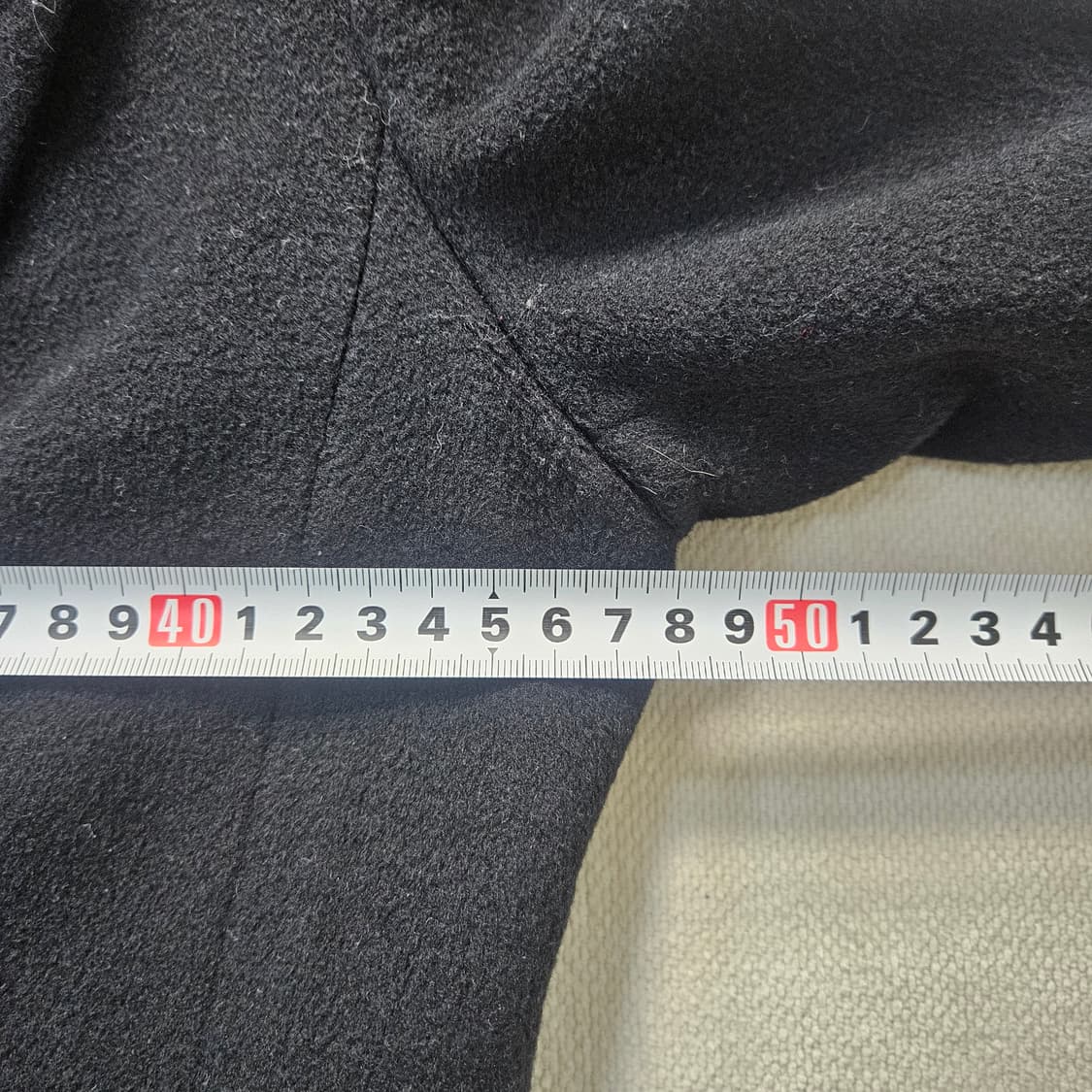 88-165 잇마샤 여성 블랙 싱글 코트 0312Y 상품이미지6