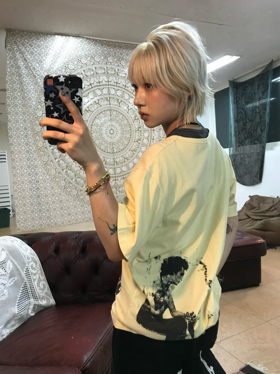 빈티지 프린팅 반팔 티  상품이미지2